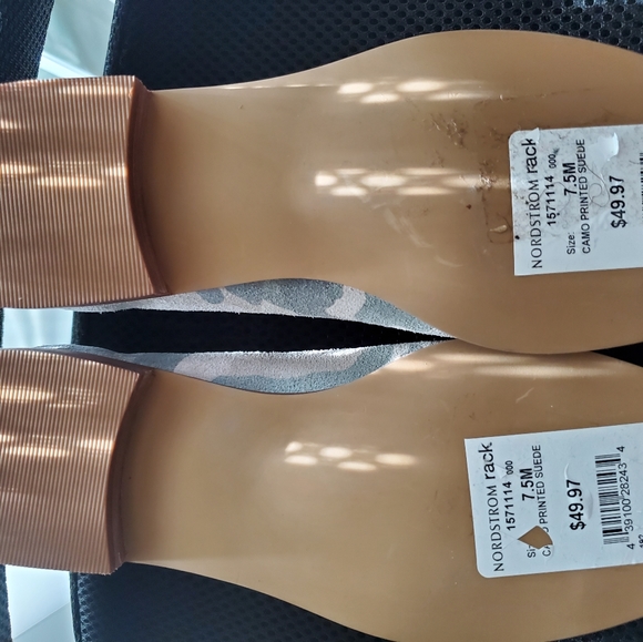 Susina Camo leather loafers size 7 1/2 - Picture 6 of 7